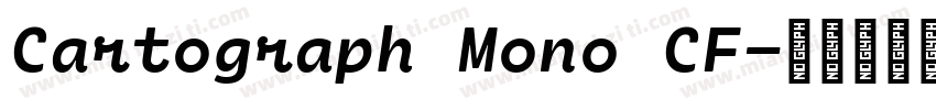 Cartograph Mono CF字体转换